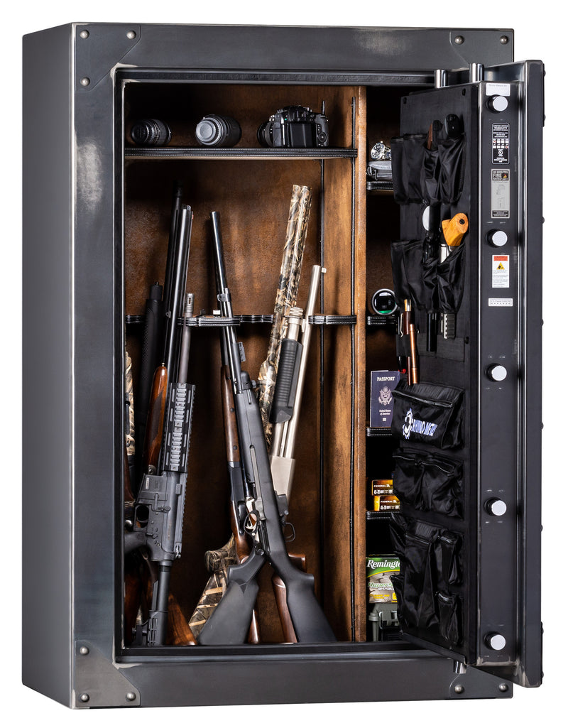 Kodiak Strongbox 40 Gun Safe with E-Lock in Gray - Gun Safes, Kodiak